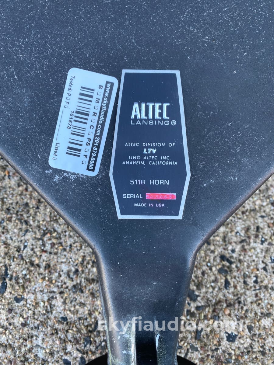 Altec Lansing - Rare Set of 511B "Sectoral" Horns - Image 10