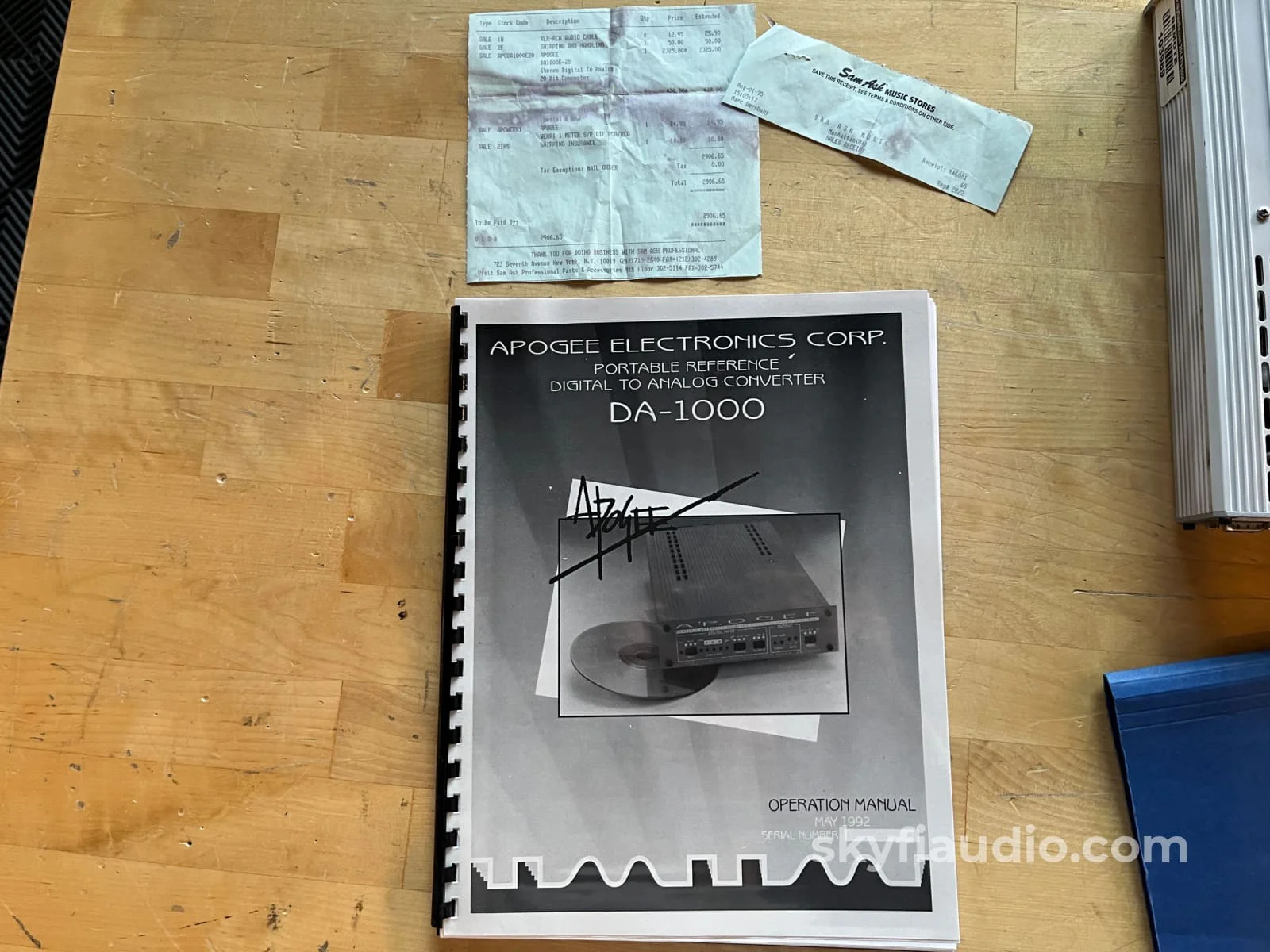 Apogee DA-1000E-20 DAC & PS-1000E Power Supply - w/ Wyde Eye Coaxial Cable - Image 15