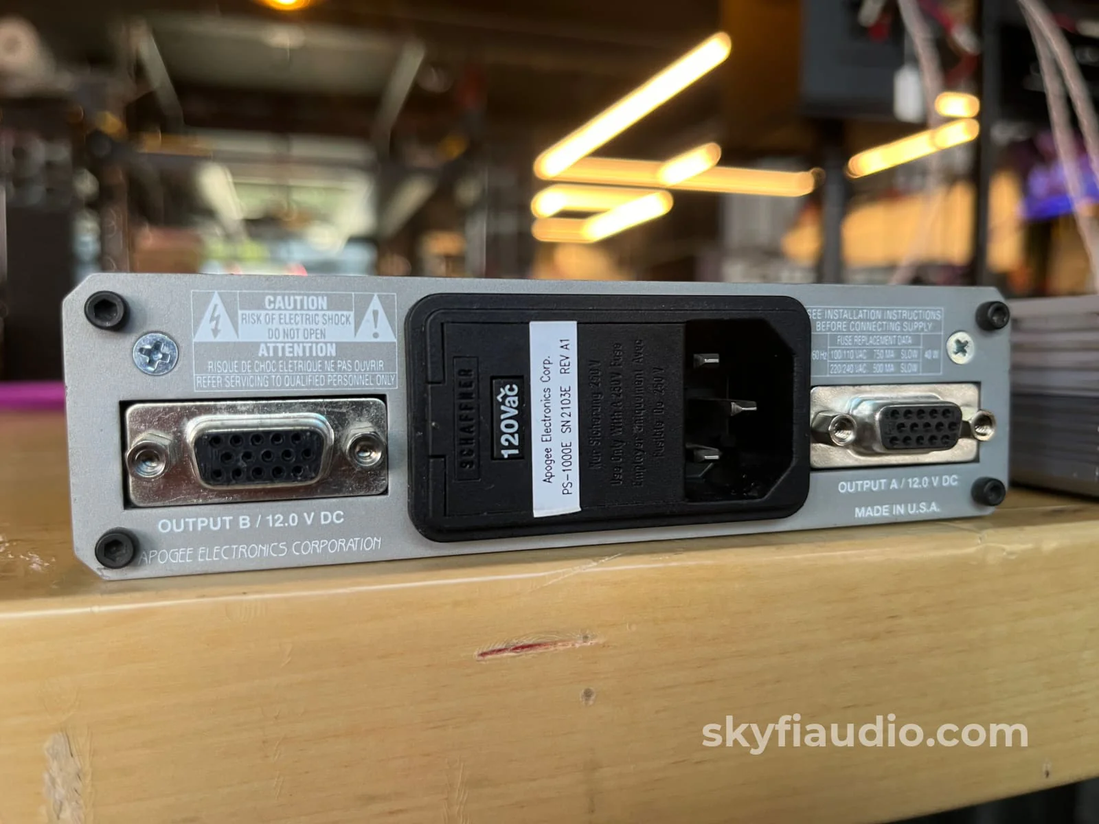 Apogee DA-1000E-20 DAC & PS-1000E Power Supply - w/ Wyde Eye Coaxial Cable - Image 7