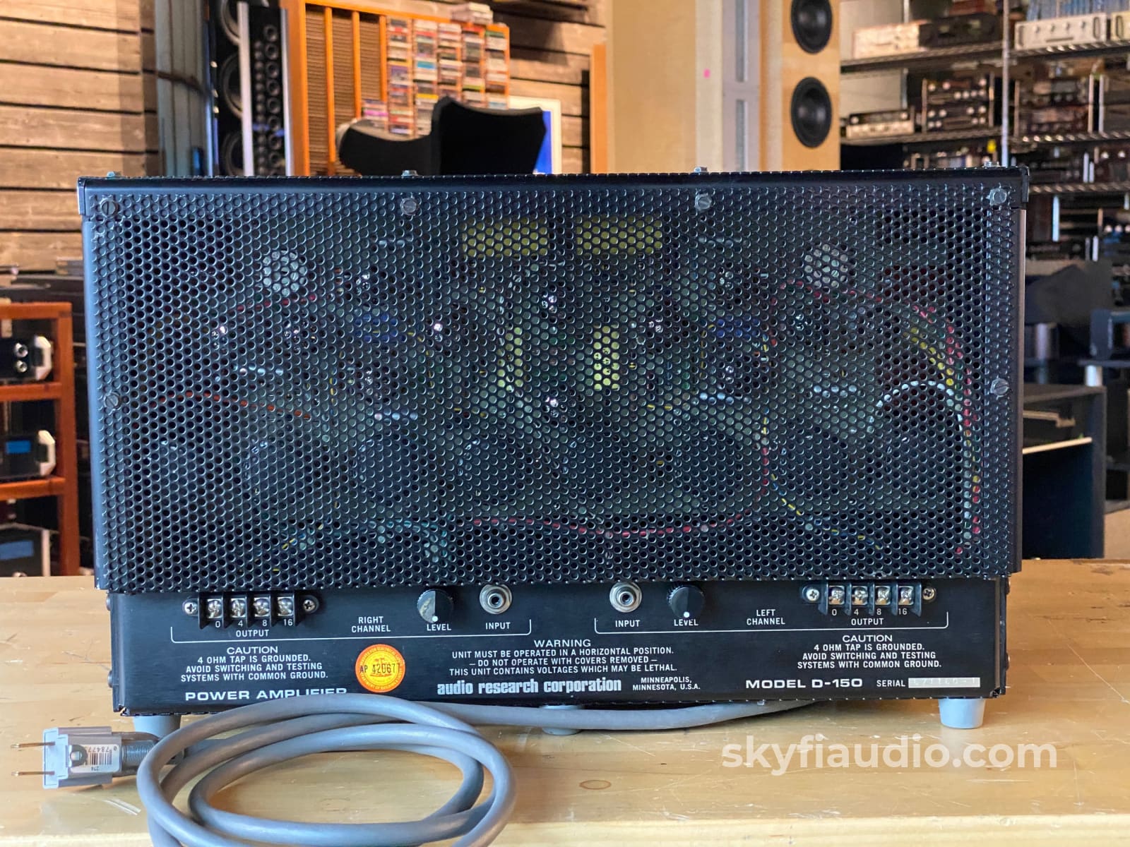 Audio Research D-150 Vintage Tube Amplifier- Uber Rare - Serviced - Accepting Offers - w/Free Shipping - Image 8