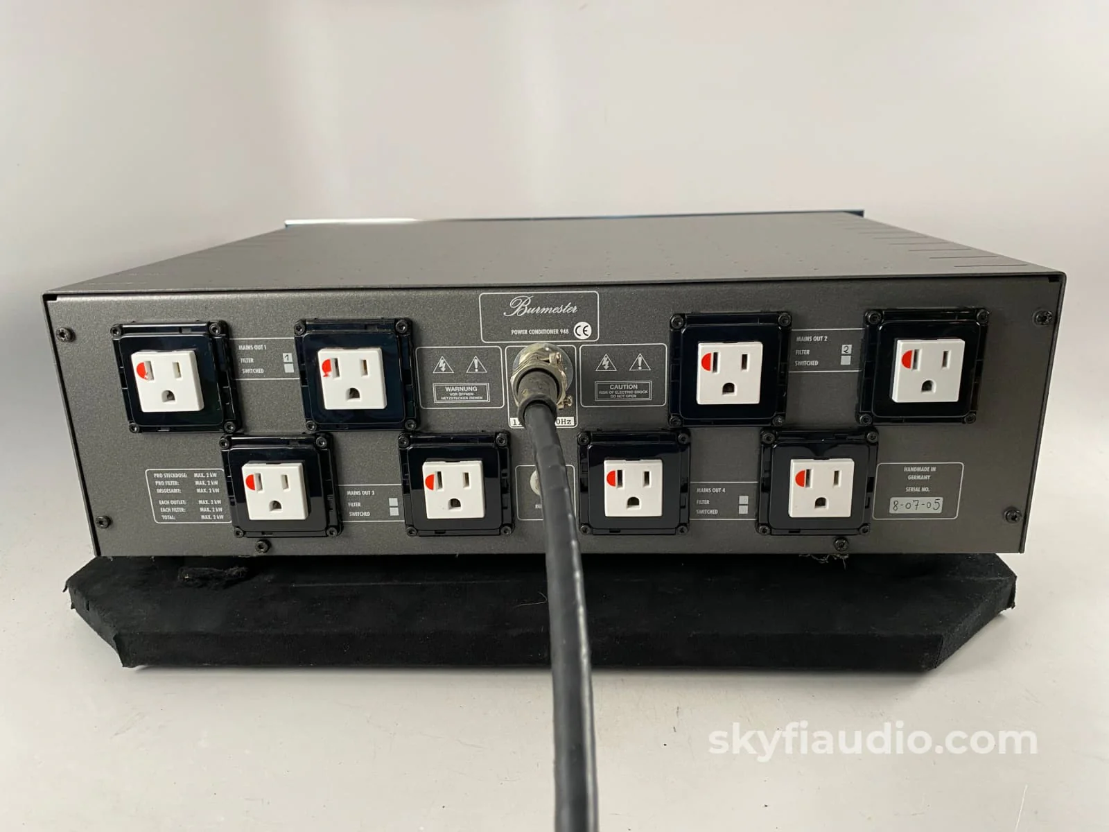 Burmester 948 Power Conditioner - Made in Germany - Image 15