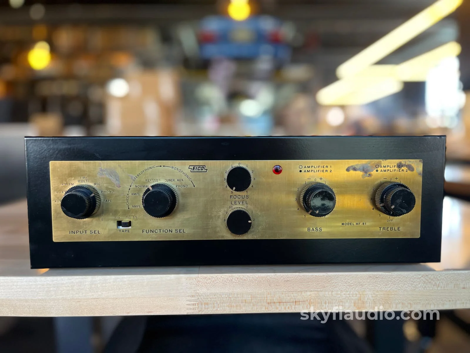 Eico HF-81 Vintage Integrated Tube Amplifier - Fully Rebuilt