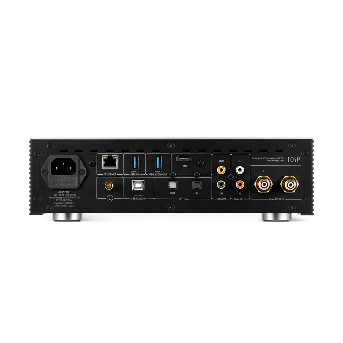 HiFi Rose RS250A Wireless Network Streamer with ESS Flagship DAC - Image 10