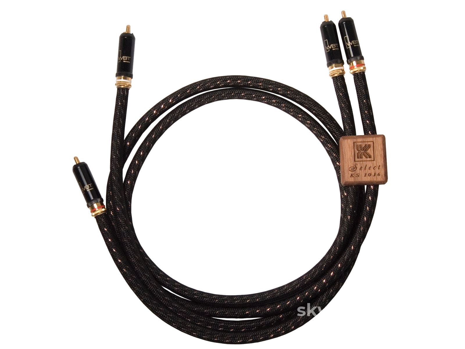Kimber Kable - Select Series KS1016 Copper RCA Analog Interconnects (Pair) - WBT Connectors - New