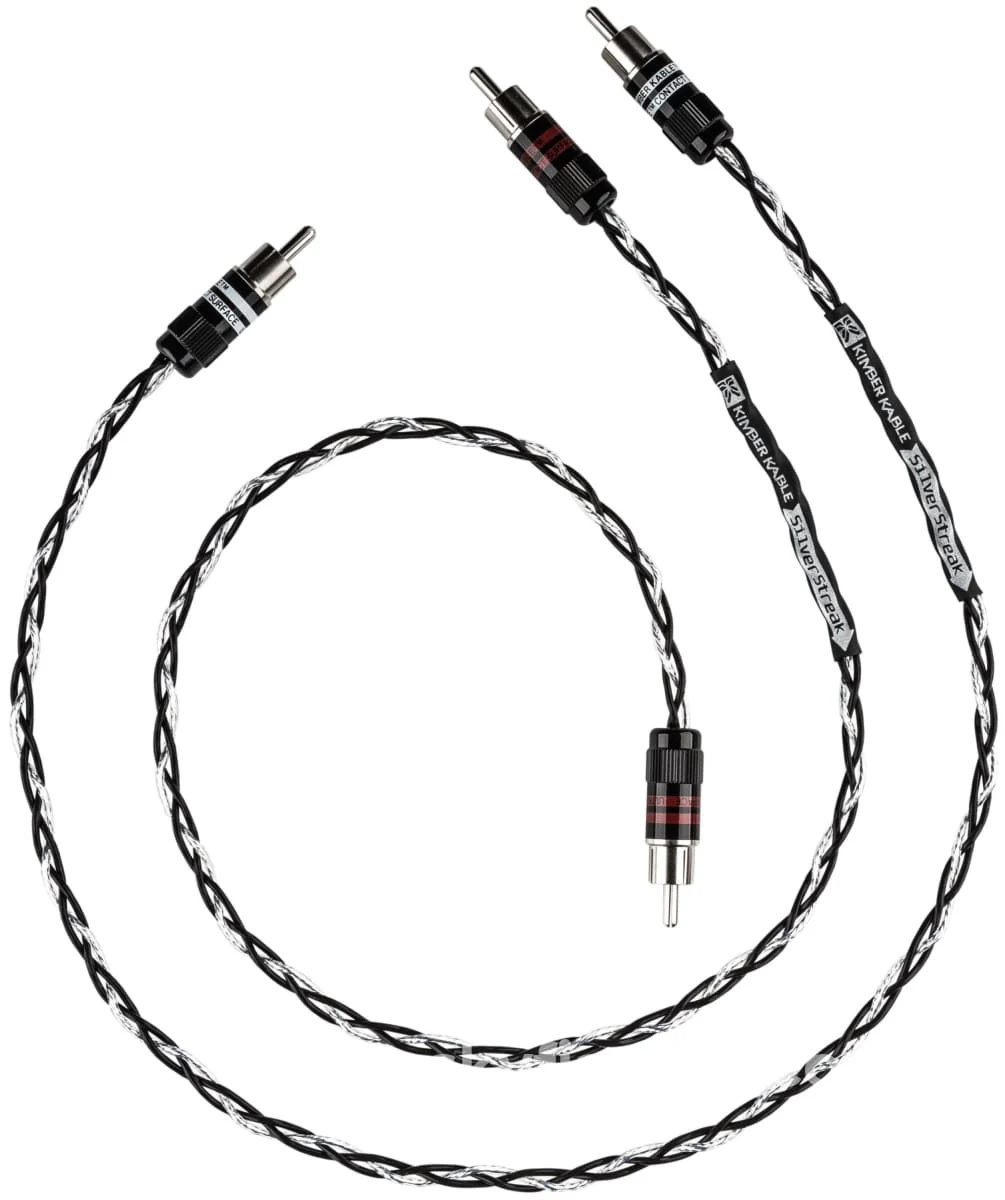 Kimber Kable - Summit Series Silver Streak Analog Interconnects (PAIR) - RCA Ultraplate or WBT Connectors - New - Image 3