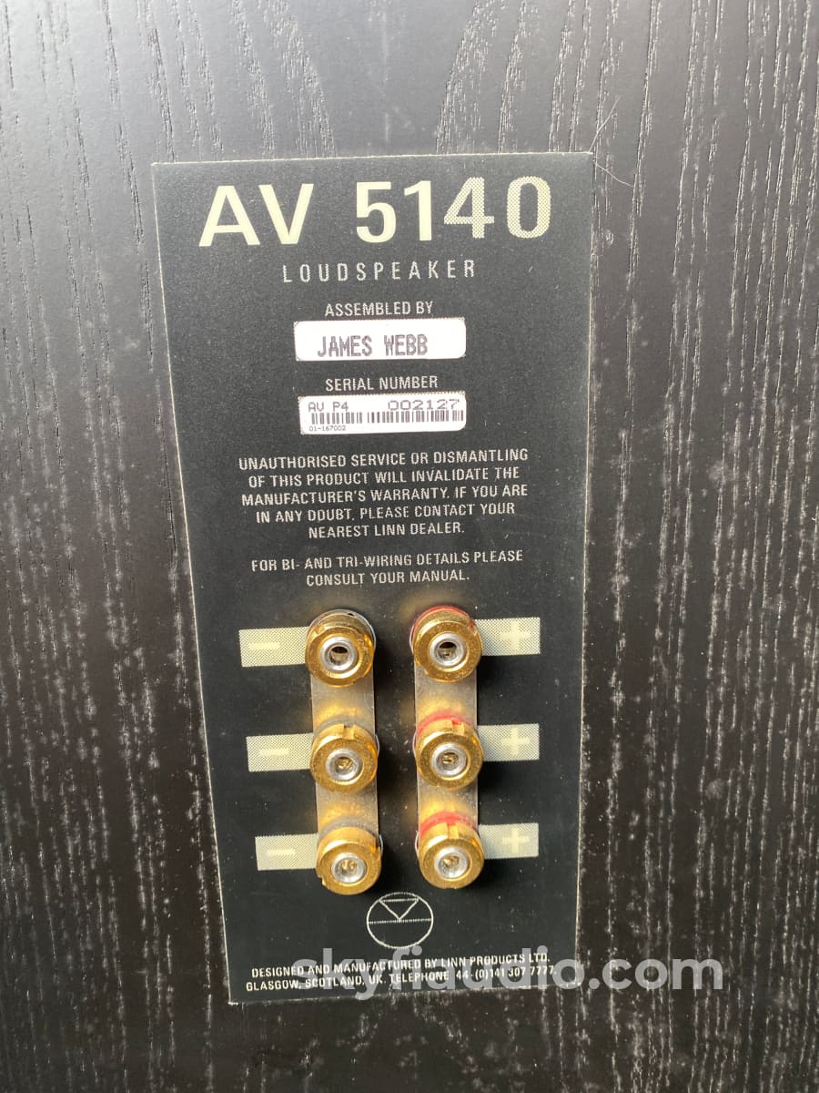 Linn AV 5140 Full-Range Floorstanding Speakers - Made in the UK - Image 13
