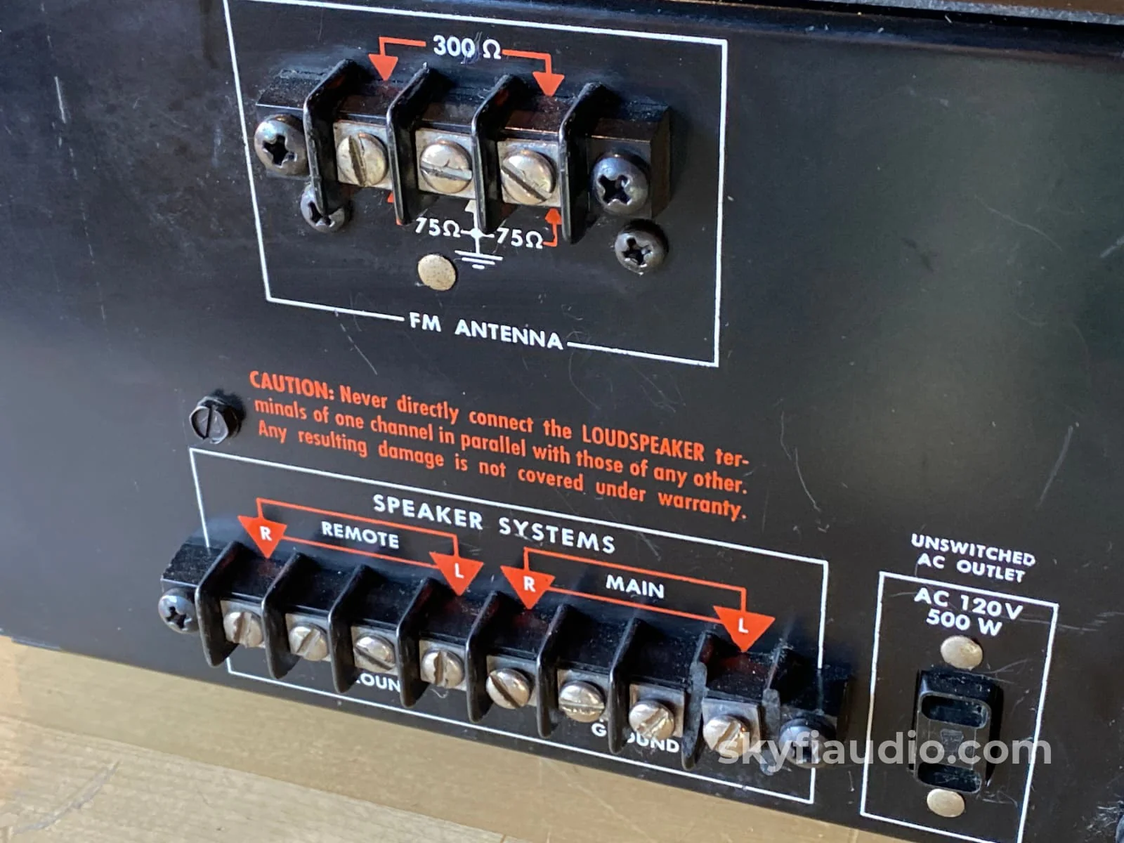 Marantz Model Eighteen - The First Marantz Receiver! 40WPC with Phono Input - Image 11