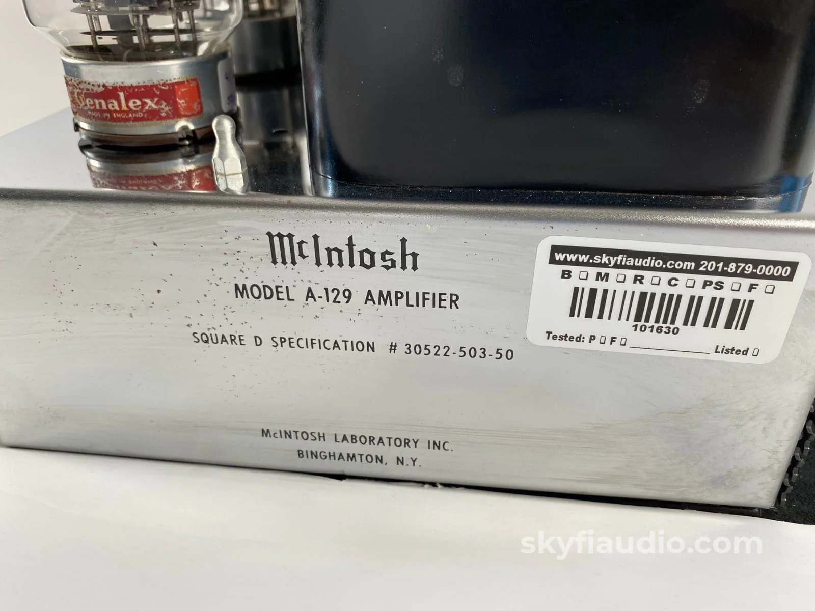 McIntosh A-129 Mono Tube Amplifier - Super Rare - All Original and Unrestored - Image 15