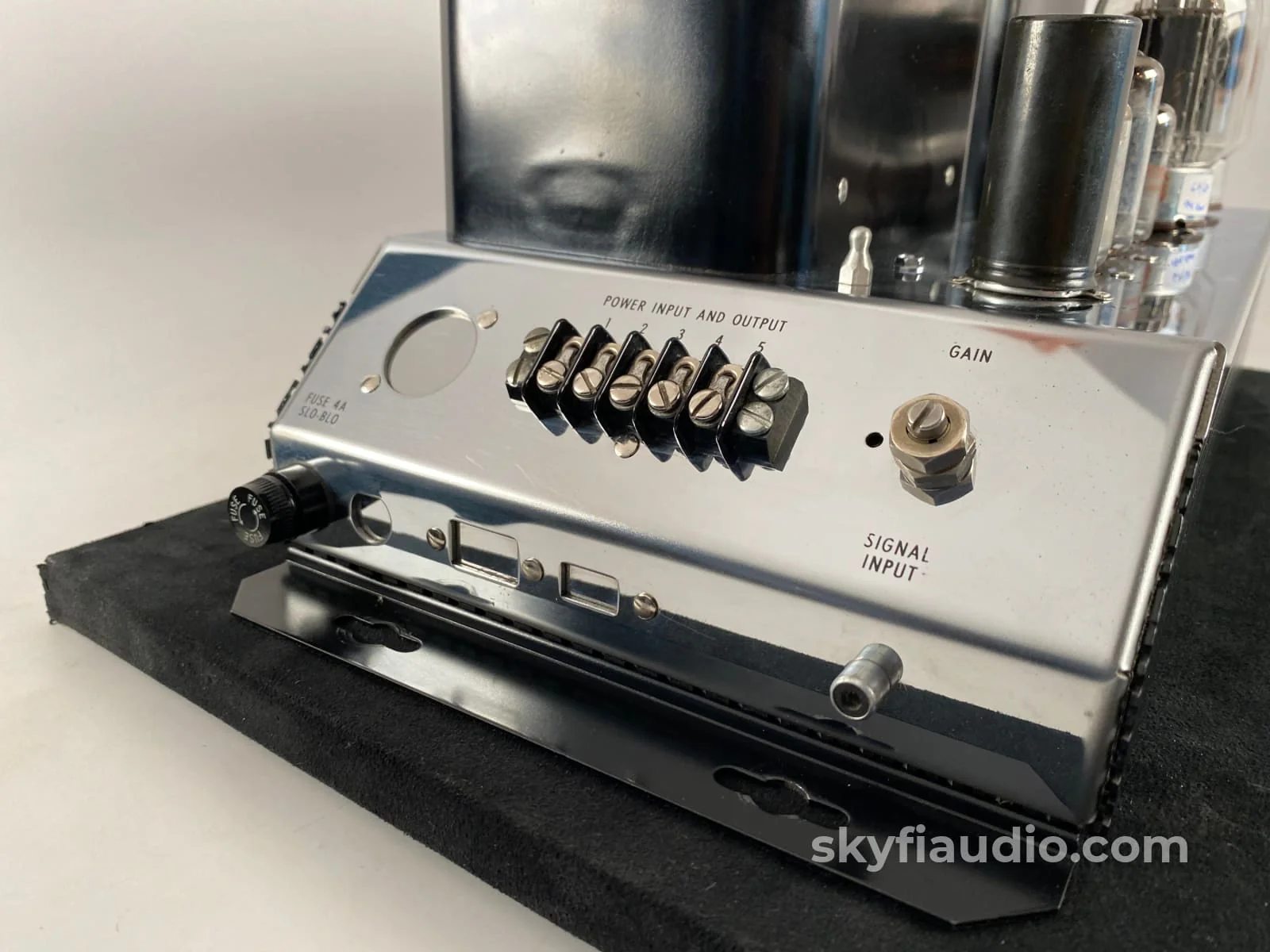 McIntosh A-129 Mono Tube Amplifier - Super Rare - All Original and Unrestored - Image 4