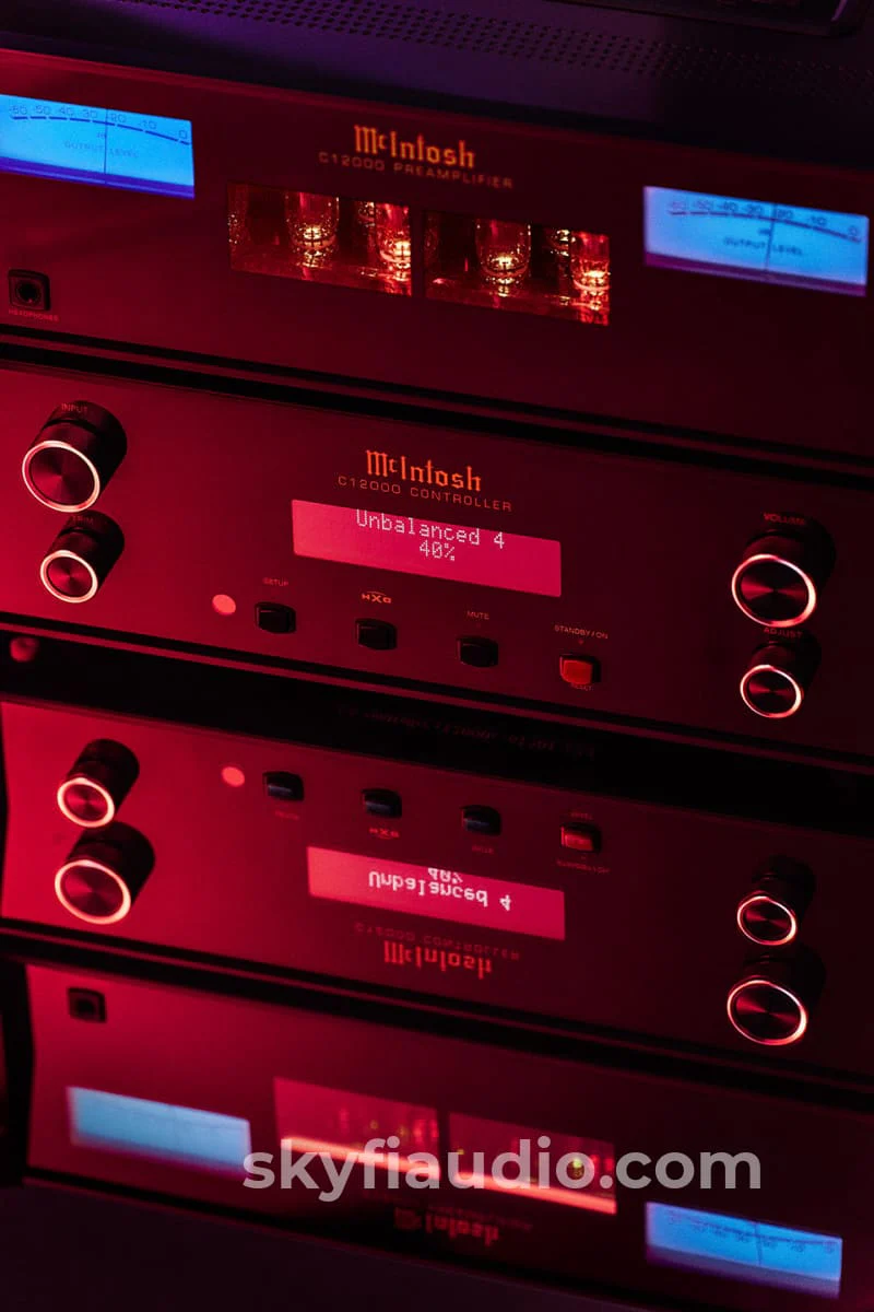 McIntosh C12000 Hybrid Drive All Analog Flagship Preamplifier - NEW - Image 6