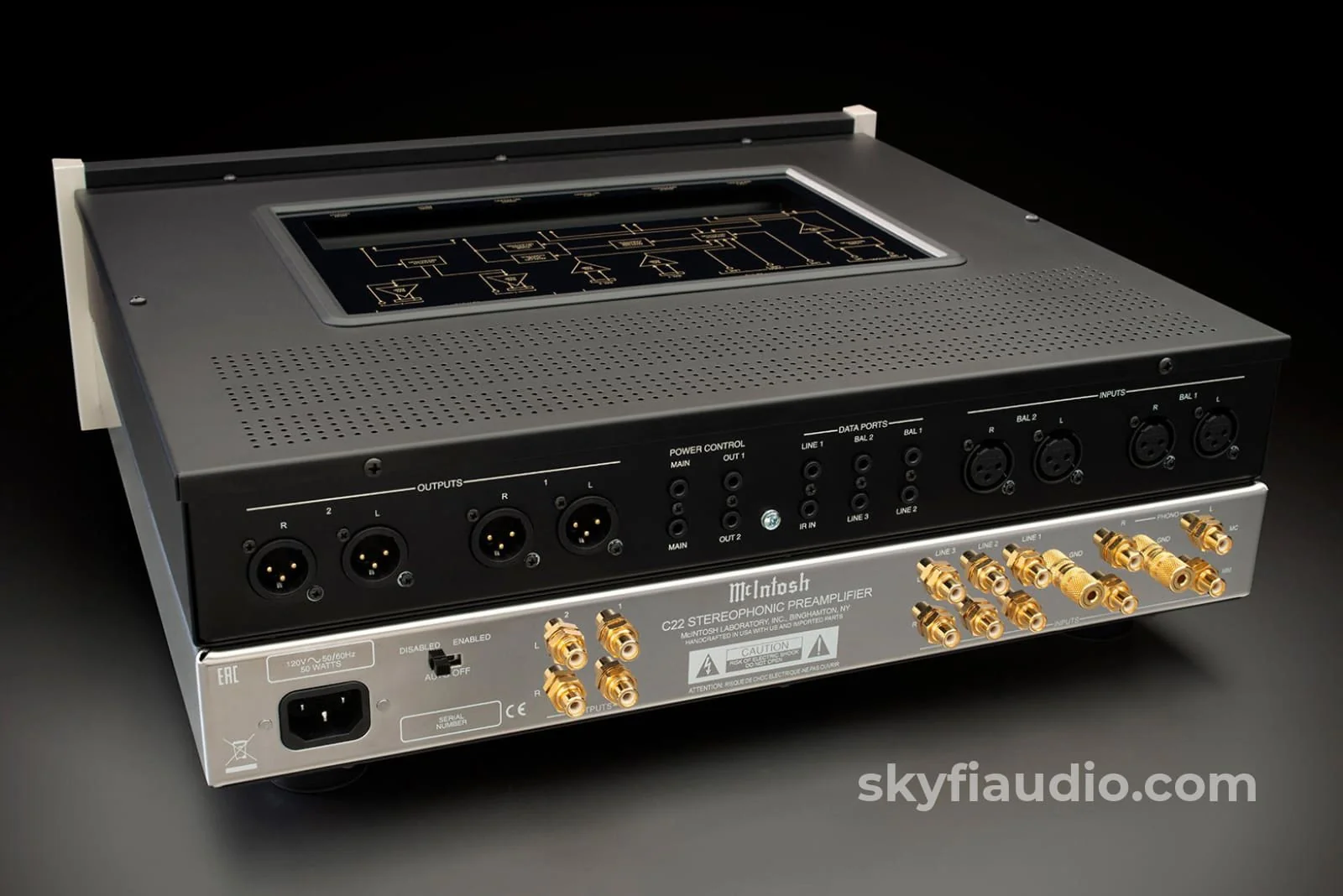 McIntosh C22 Mk V Tube Preamplifier - All Analog with a Retro Look - NEW - Image 10