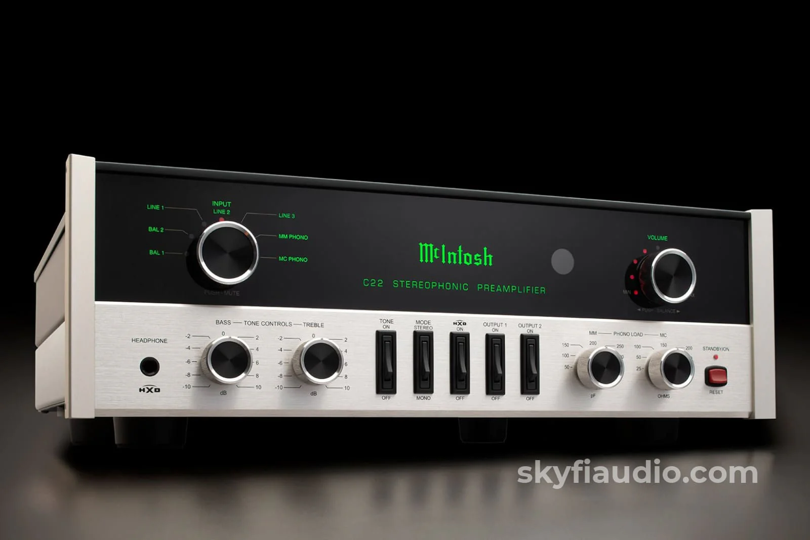 McIntosh C22 Mk V Tube Preamplifier - All Analog with a Retro Look - NEW - Image 3