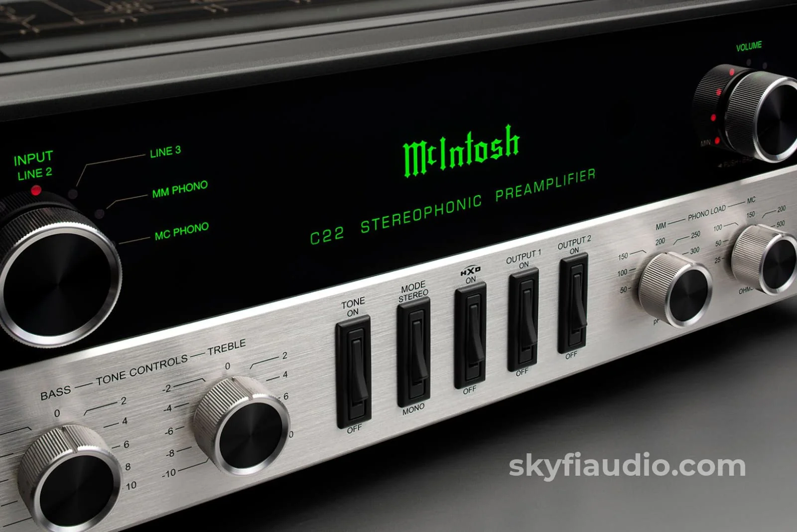 McIntosh C22 Mk V Tube Preamplifier - All Analog with a Retro Look - NEW - Image 4