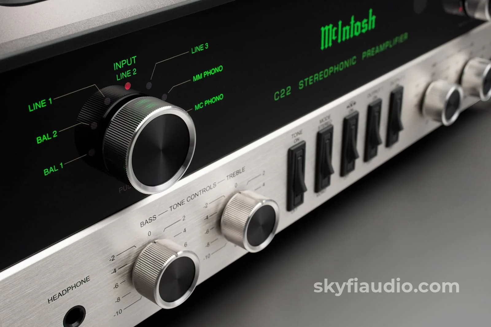 McIntosh C22 Mk V Tube Preamplifier - All Analog with a Retro Look - NEW - Image 5
