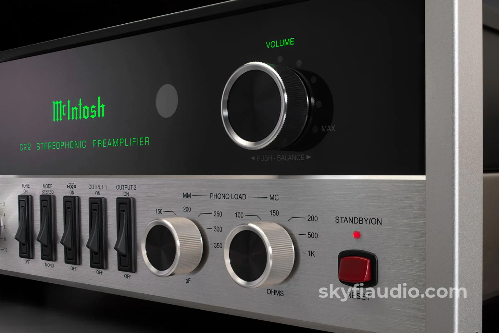 McIntosh C22 Mk V Tube Preamplifier - All Analog with a Retro Look - NEW - Image 7