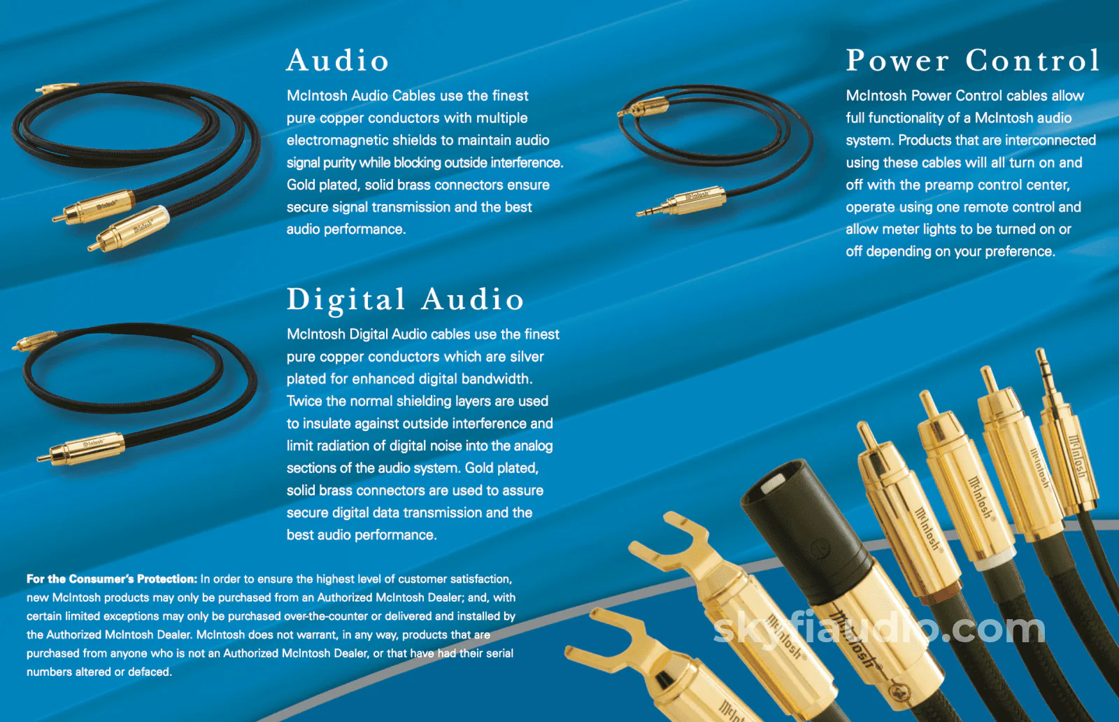 McIntosh Custom Length Speaker Cables (Pair) - 6m - Image 9
