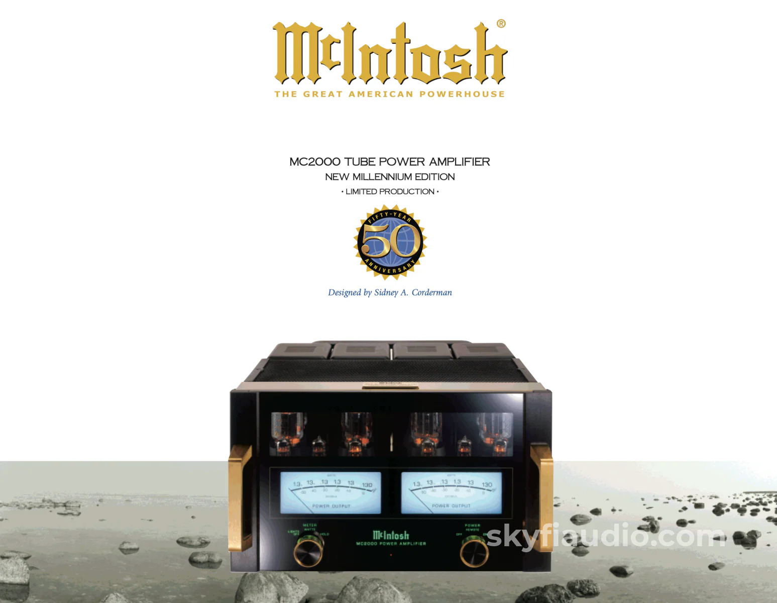 McIntosh MC2000 50th Anniversary Tube Amplifier - Collectors Set - Image 16