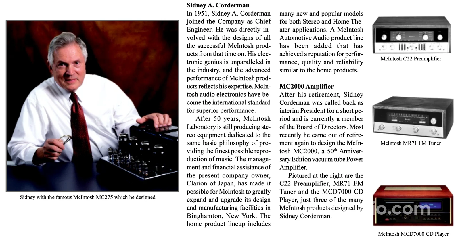 McIntosh MC2000 50th Anniversary Tube Amplifier - Collectors Set - Image 17