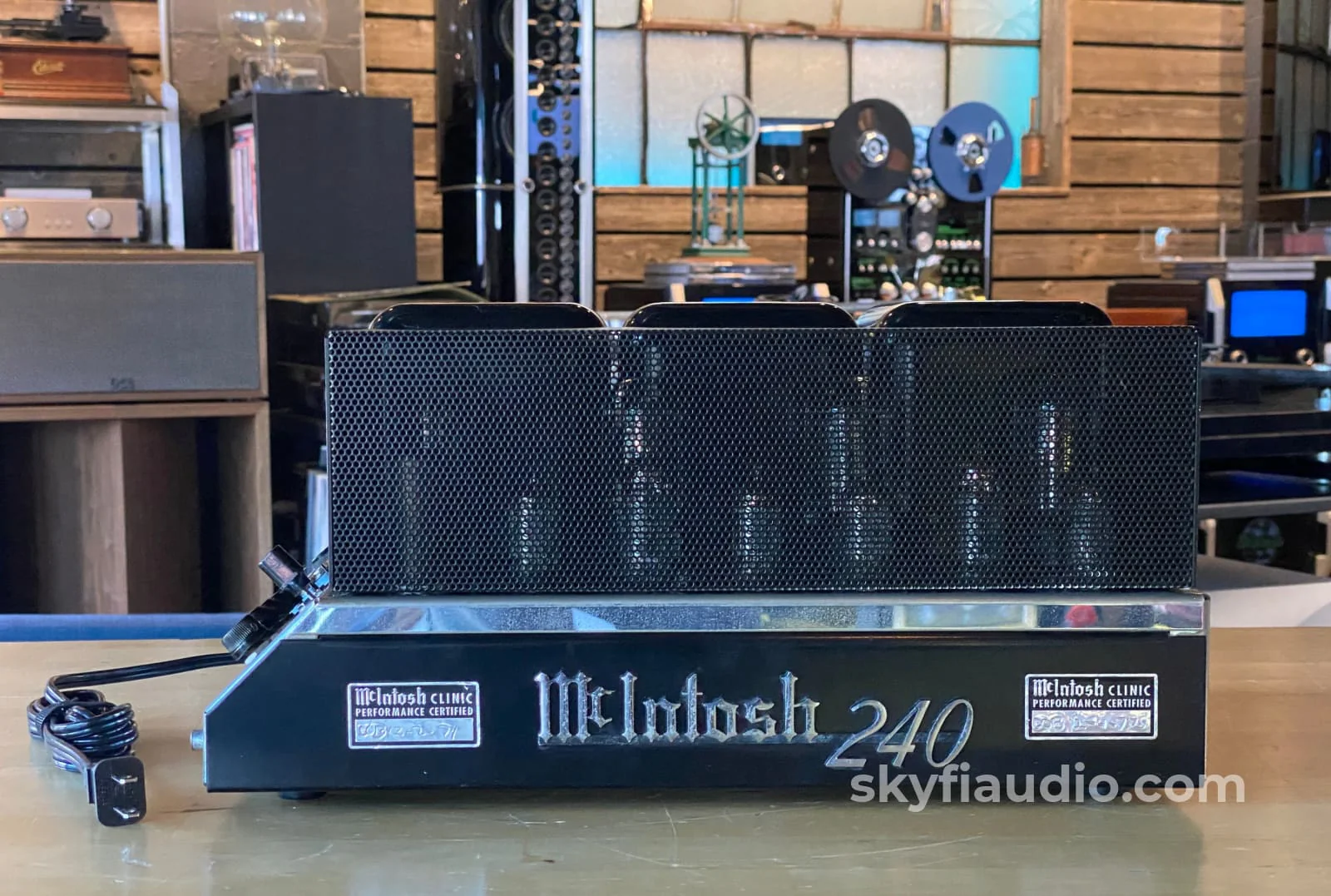 McIntosh MC240 Vintage Tube Amp - SkyFi Restored w/Premium Vintage Tubes - Image 10