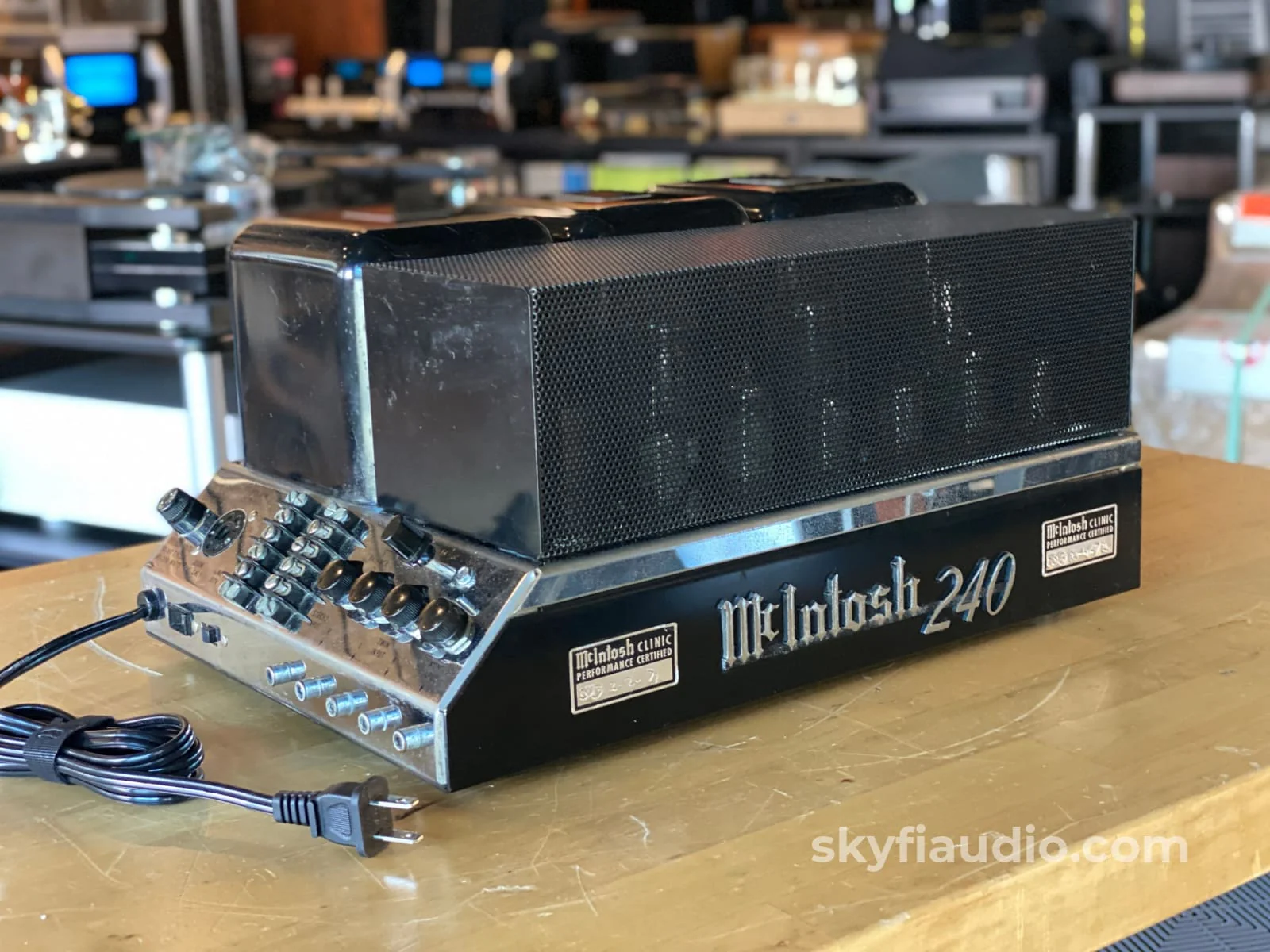 McIntosh MC240 Vintage Tube Amp - SkyFi Restored w/Premium Vintage Tubes - Image 11