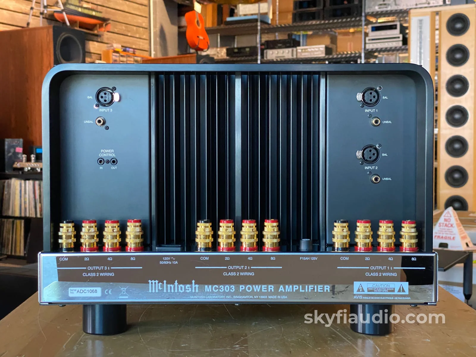 McIntosh MC303 3-Channel Solid State Amplifier, Pre-Loved - Image 12