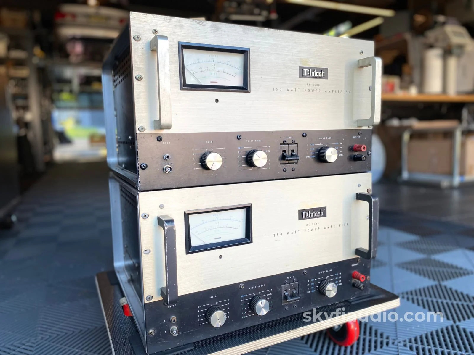 McIntosh MC3500 Legendary Vintage Tube Mono Amplifiers - Unmolested - Call For Restoration Options - Image 5
