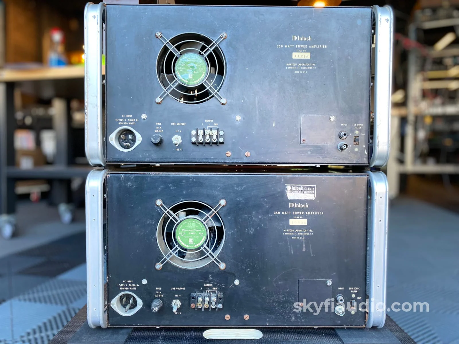 McIntosh MC3500 Legendary Vintage Tube Mono Amplifiers - Unmolested - Call For Restoration Options - Image 8