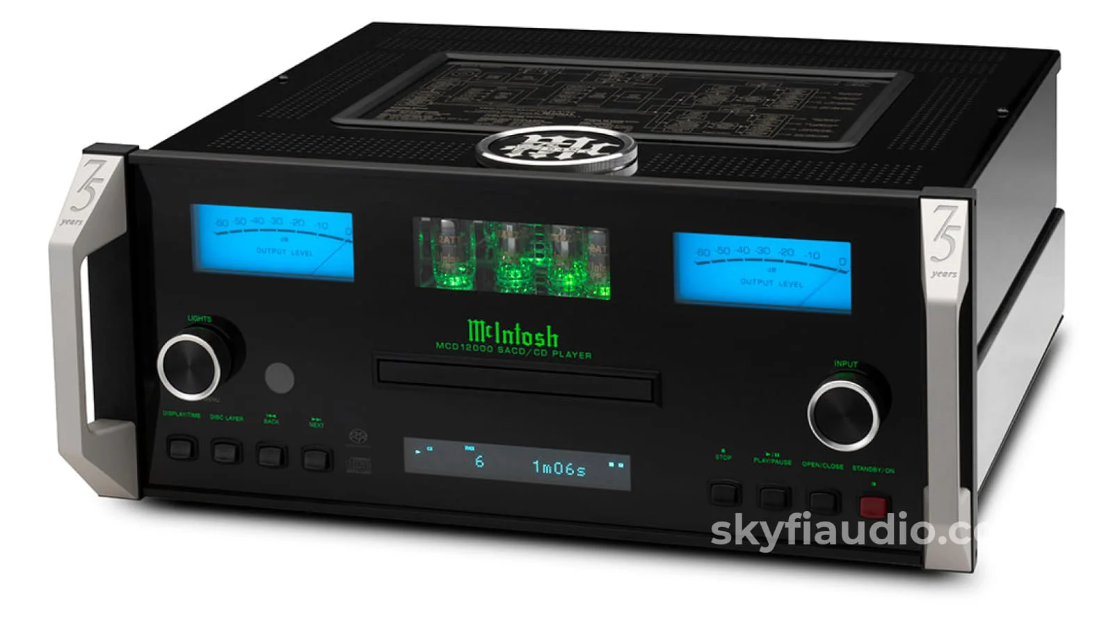 McIntosh MCD12000 75th Anniversary Hybrid Drive SACD/CD Player and Reference DAC - NEW
