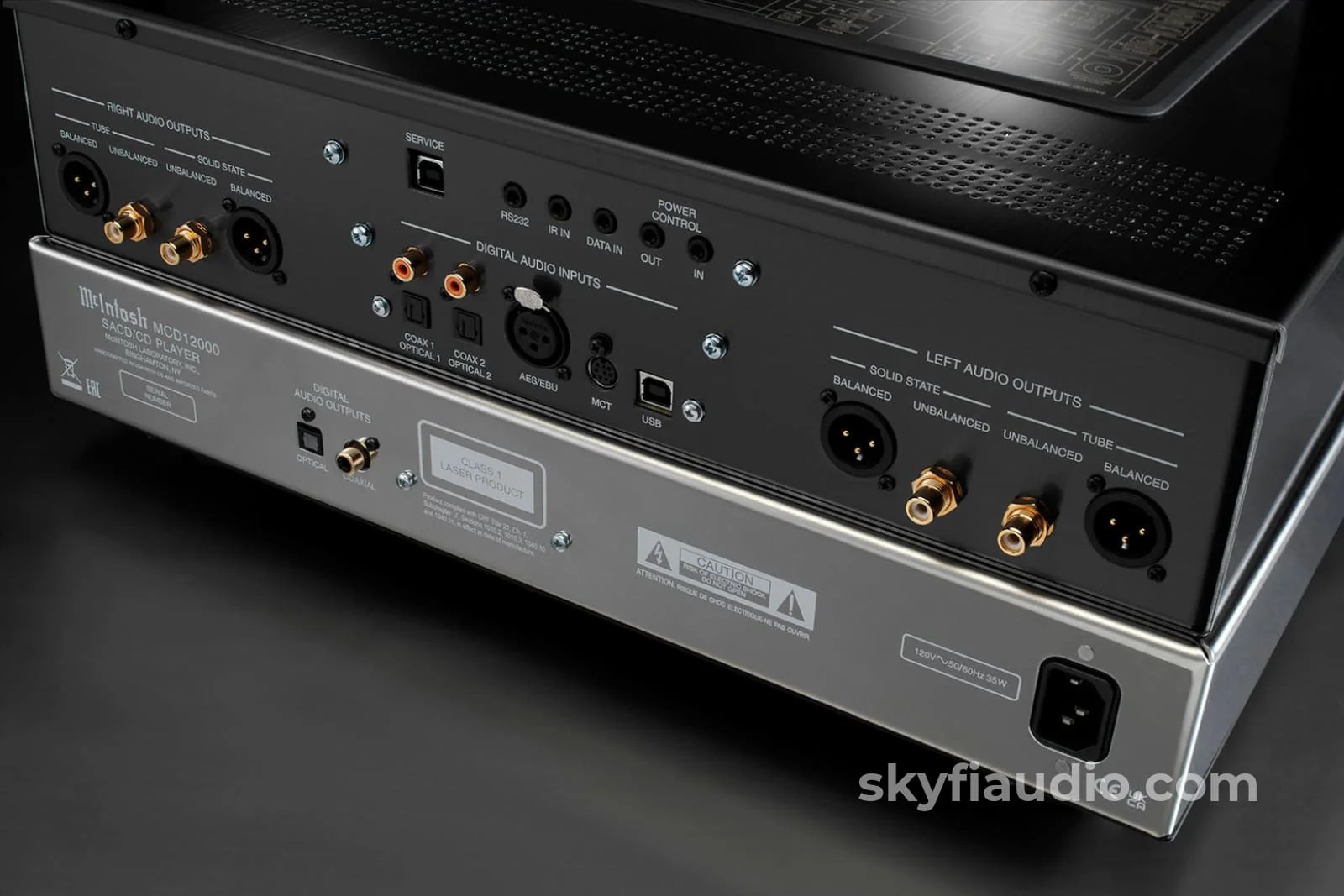 McIntosh MCD12000 Hybrid Drive SACD/CD Player and Reference DAC - NEW - Image 6