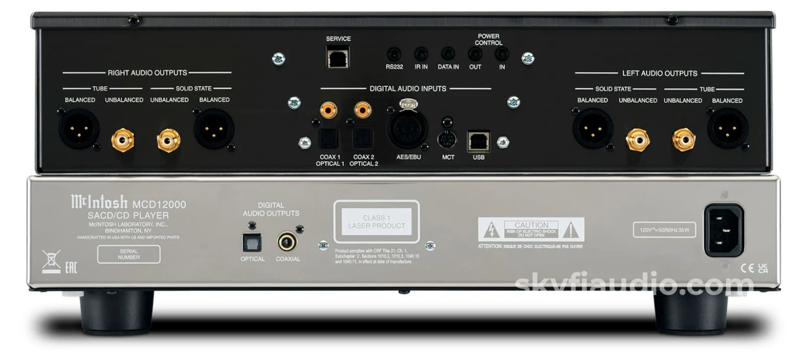McIntosh MCD12000 Hybrid Drive SACD/CD Player and Reference DAC - NEW - Image 7