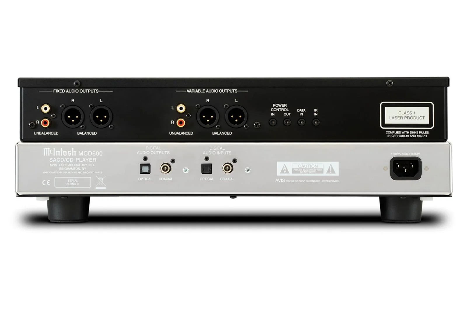 McIntosh MCD600 SACD/CD Player and Quad Balanced DAC - NEW - Image 5
