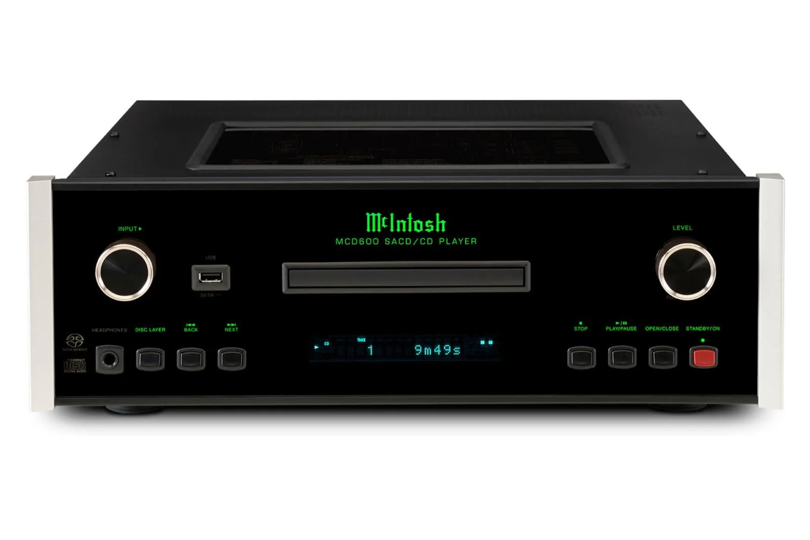 McIntosh MCD600 SACD/CD Player and Quad Balanced DAC - NEW - Image 6