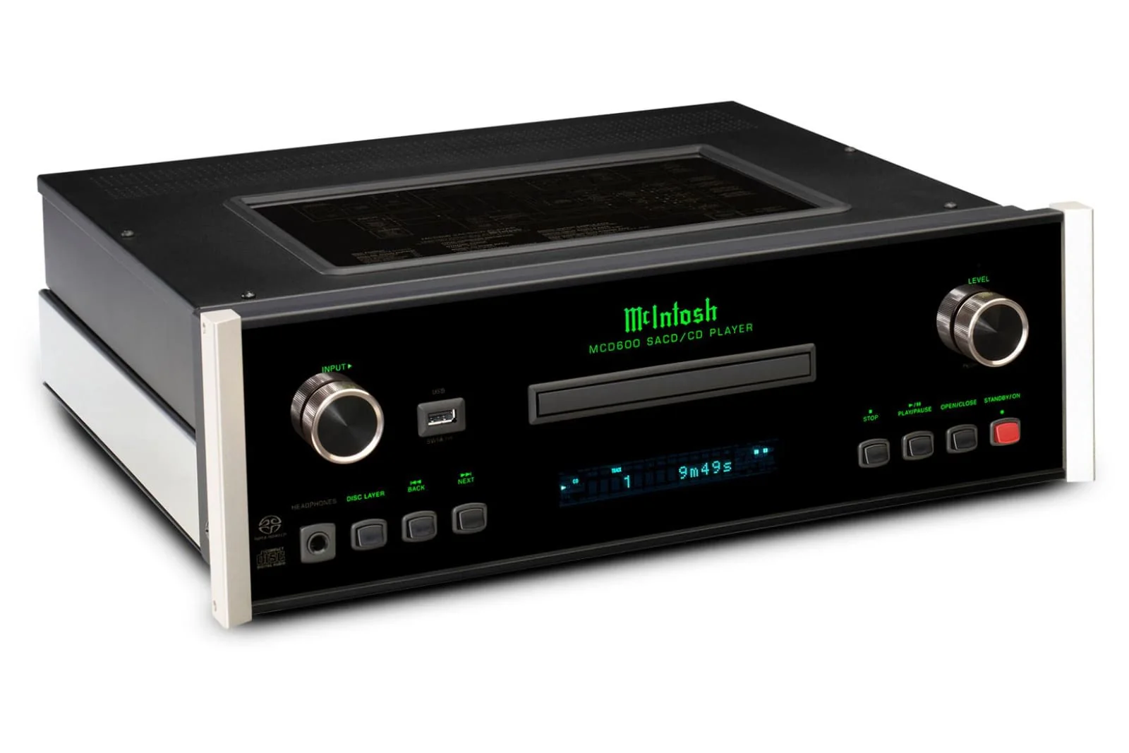 McIntosh MCD600 SACD/CD Player and Quad Balanced DAC - NEW - Image 7