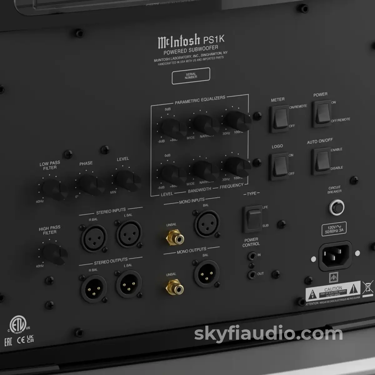 McIntosh PS1K Powered Subwoofer - New - Image 8