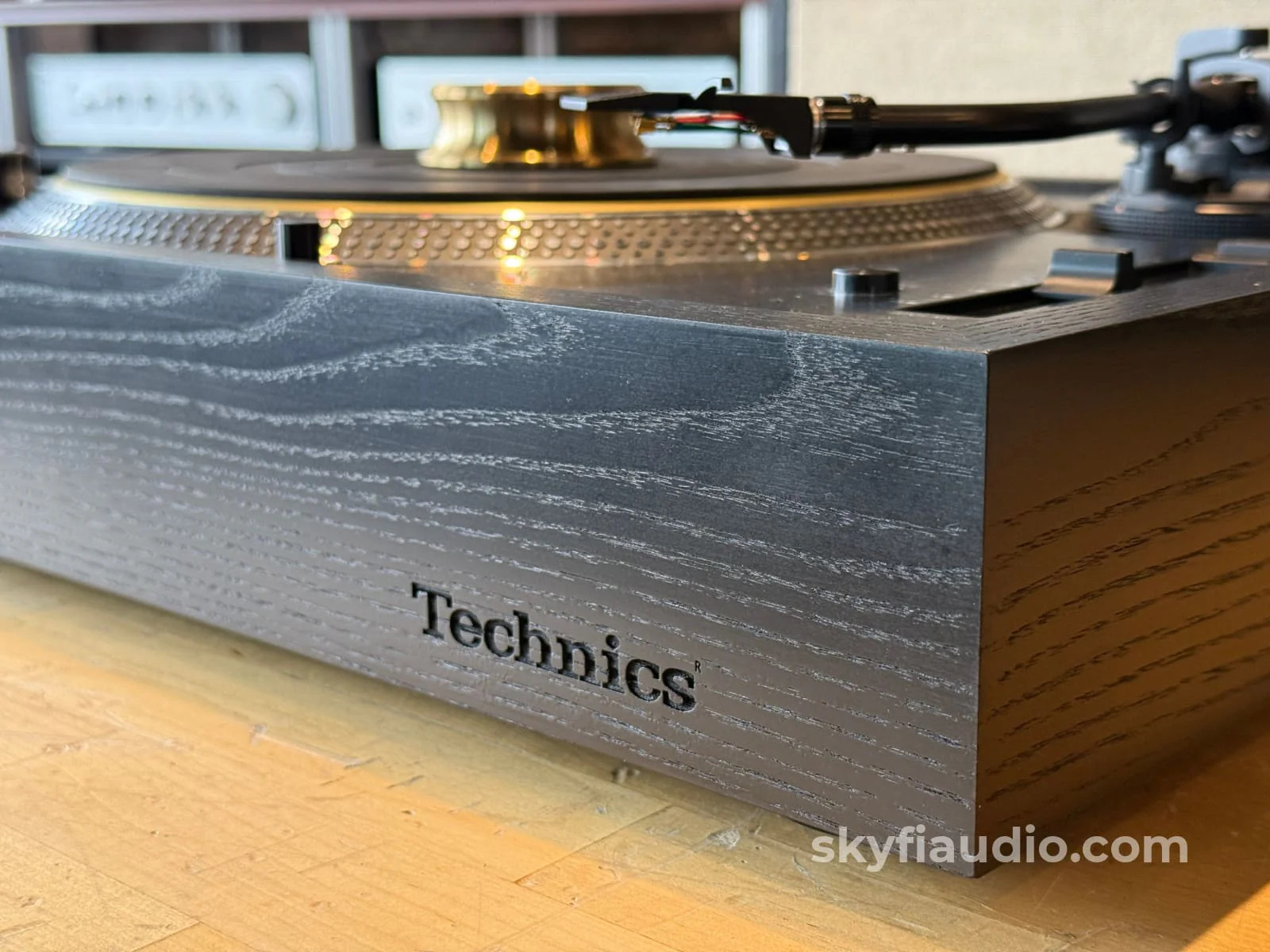 SkyFi Wood Plinth Sleeve for Technics SL-1200G and Other Models - Image 3