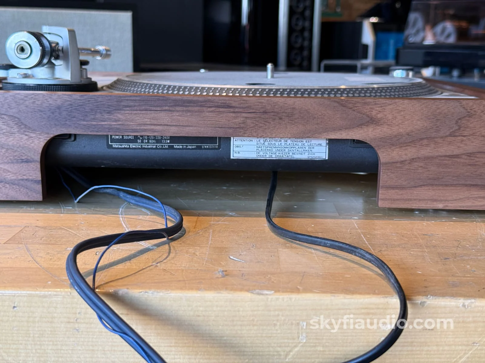SkyFi Wood Plinth Sleeve for Technics SL-1200G and Other Models - Image 32
