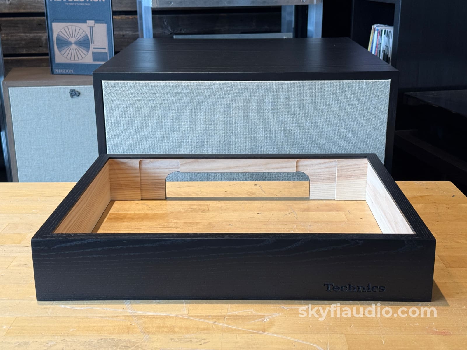 SkyFi Wood Plinth Sleeve for Technics SL-1200G and Other Models - Image 45