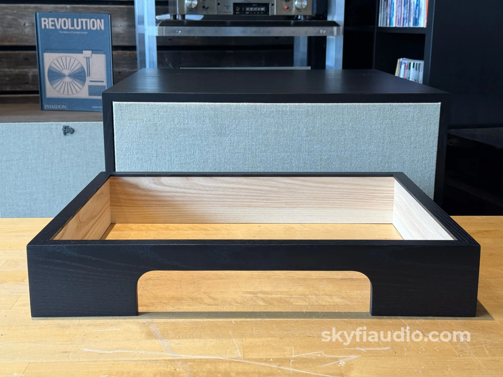 SkyFi Wood Plinth Sleeve for Technics SL-1200G and Other Models - Image 48
