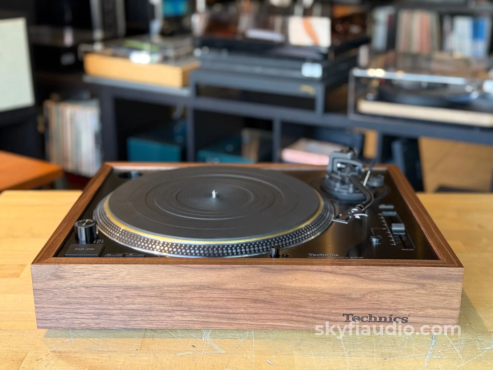 SkyFi Wood Plinth Sleeve for Technics SL-1200G and Other Models - Image 6