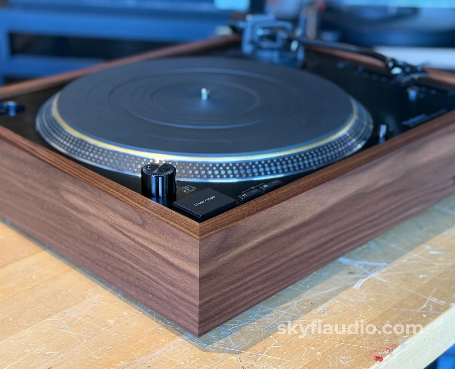 SkyFi Wood Plinth Sleeve for Technics SL-1200G and Other Models - Image 8