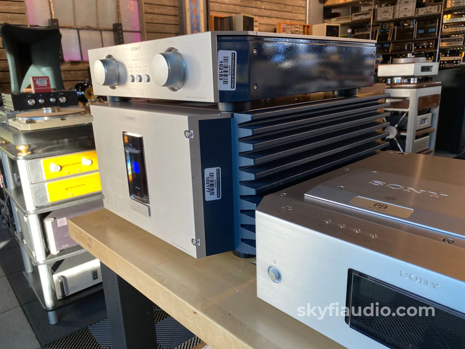 Sony ES TA-N1 Amplifier and TA-E1 Preamplifier Set - The Best Sony Ever Made - w/Free Shipping - Image 11