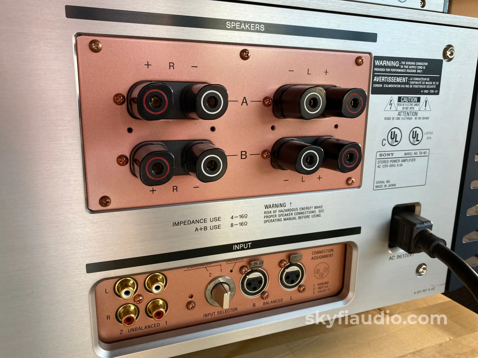 Sony ES TA-N1 Amplifier and TA-E1 Preamplifier Set - The Best Sony Ever Made - w/Free Shipping - Image 17