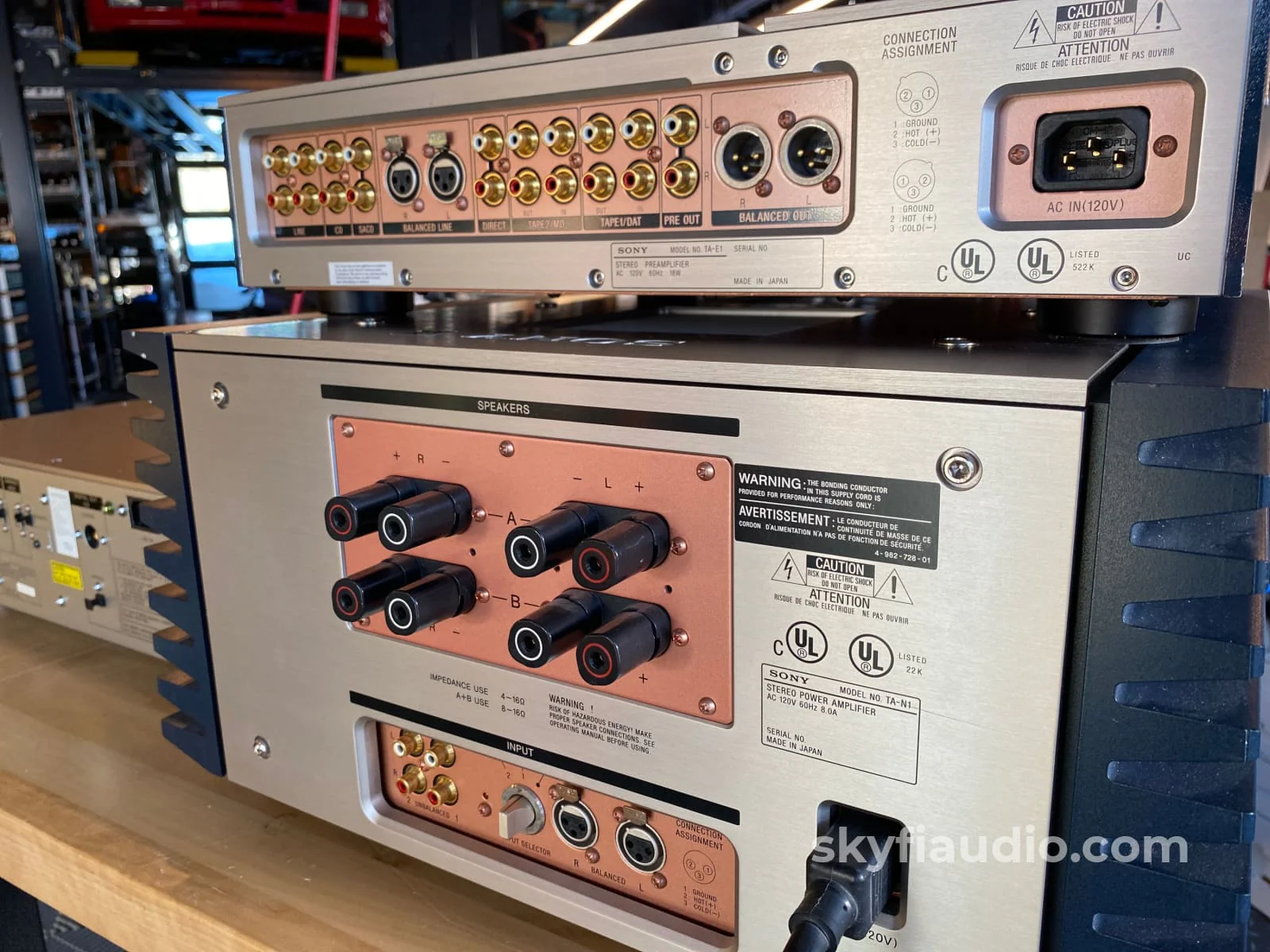 Sony ES TA-N1 Amplifier and TA-E1 Preamplifier Set - The Best Sony Ever Made - w/Free Shipping - Image 19
