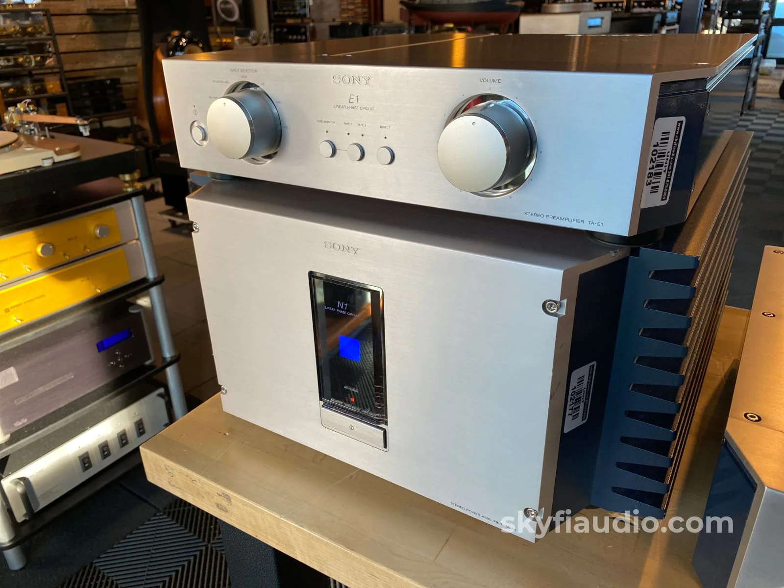 Sony ES TA-N1 Amplifier and TA-E1 Preamplifier Set - The Best Sony Ever Made - w/Free Shipping - Image 3