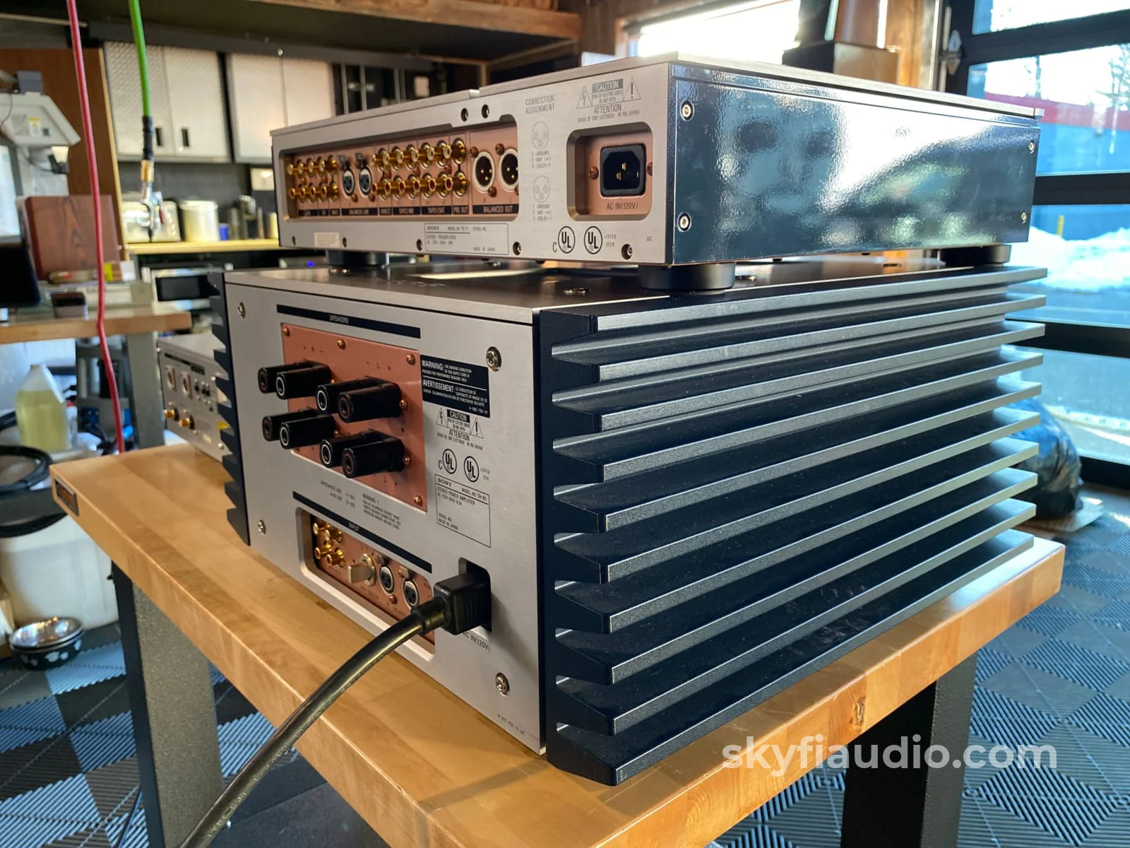 Sony ES TA-N1 Amplifier and TA-E1 Preamplifier Set - The Best Sony Ever Made - w/Free Shipping - Image 9