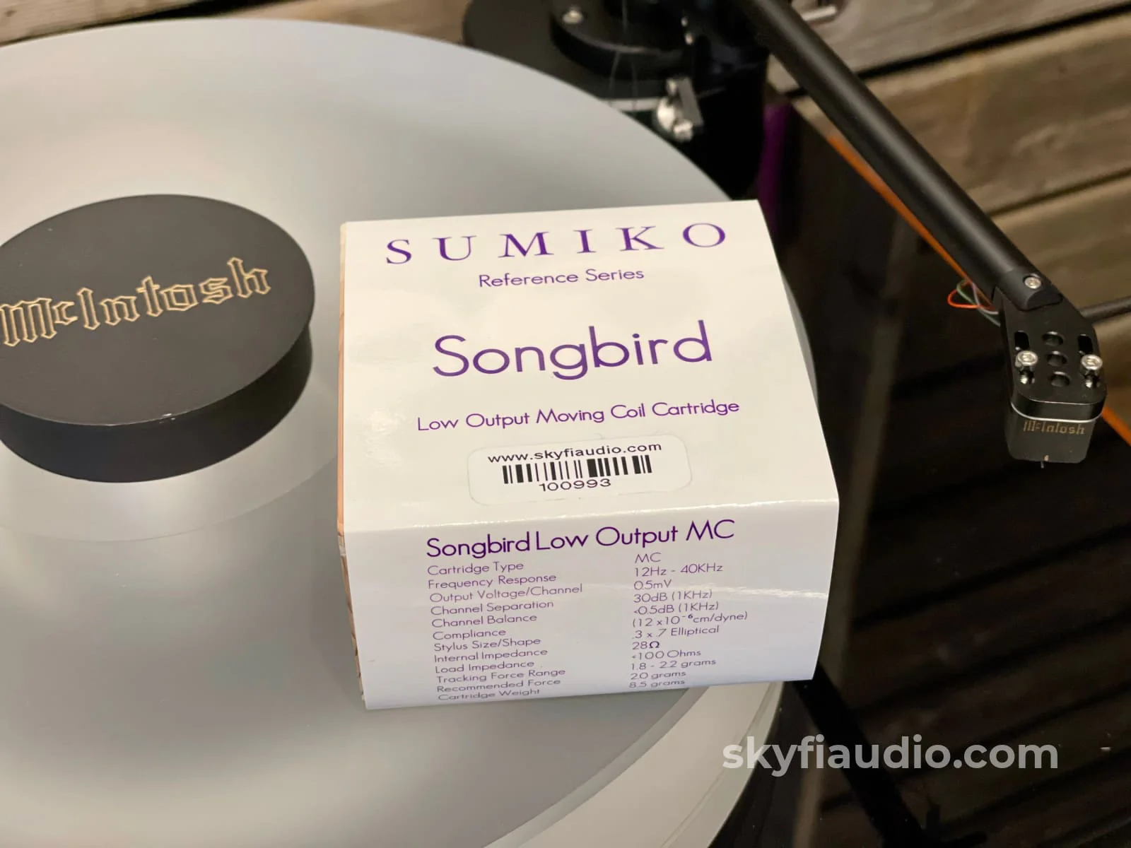Sumiko Songbird Low Phono Cartridge, New - Image 5