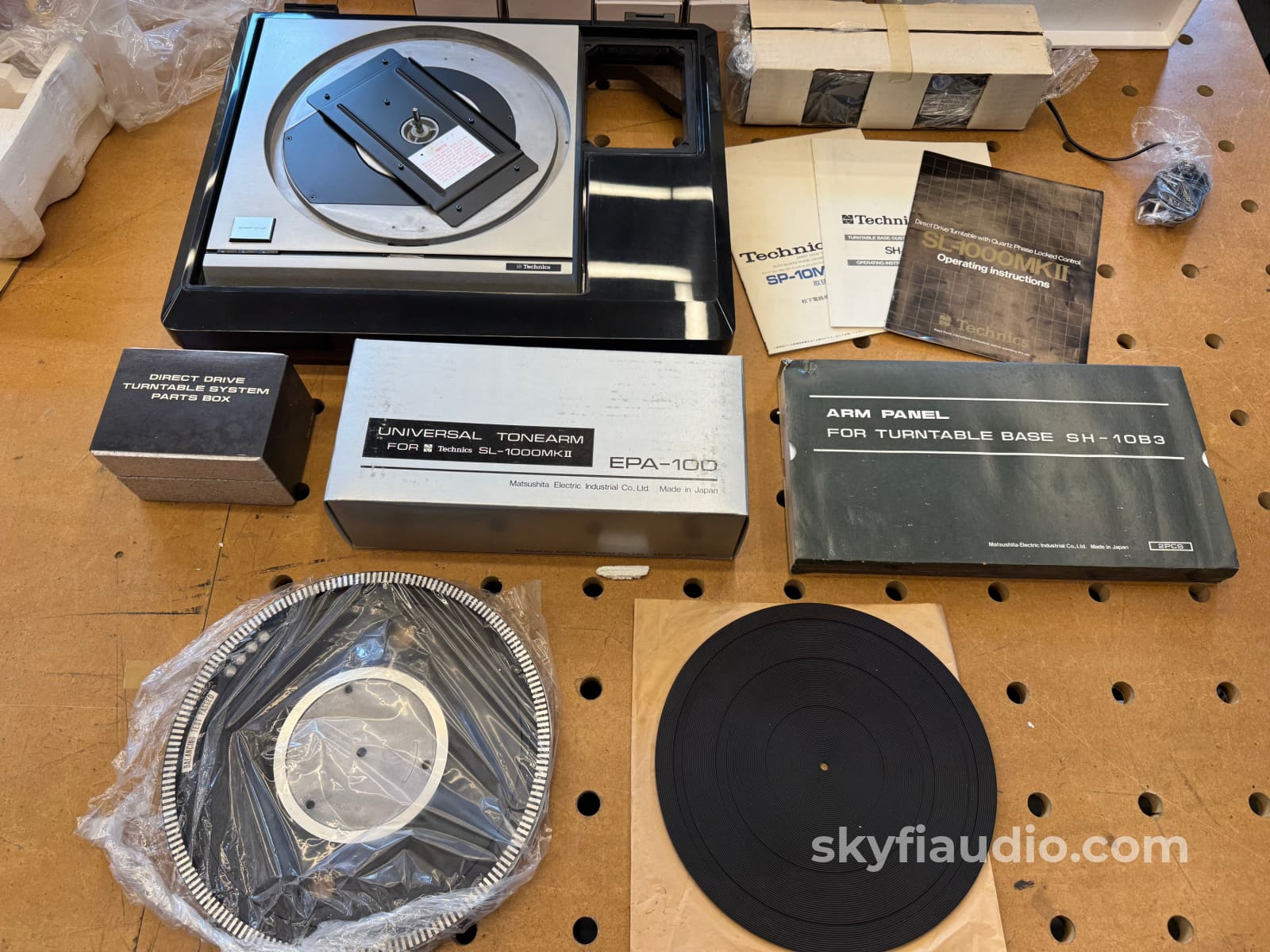 Technics SL-1000MKII Vintage Turntable System - NOS (New Old Stock) - Image 2