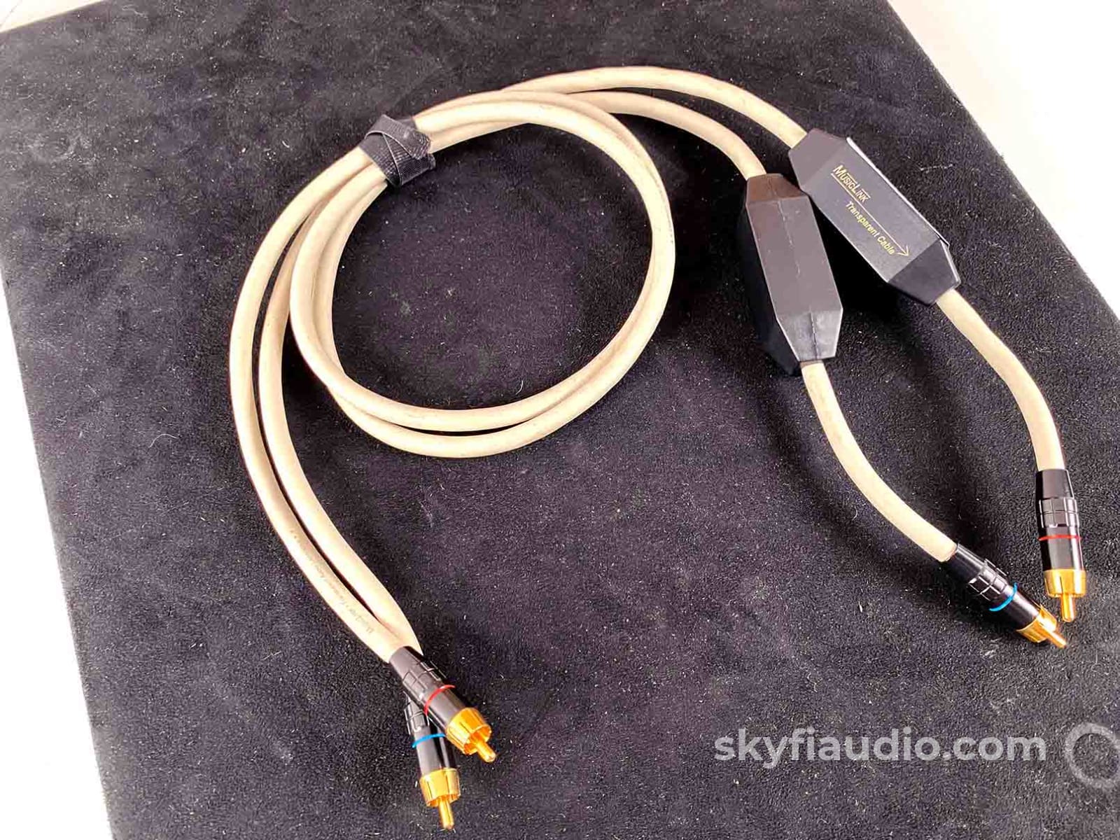 Transparent MusicLink RCA Interconnects (Pair) - 1M
