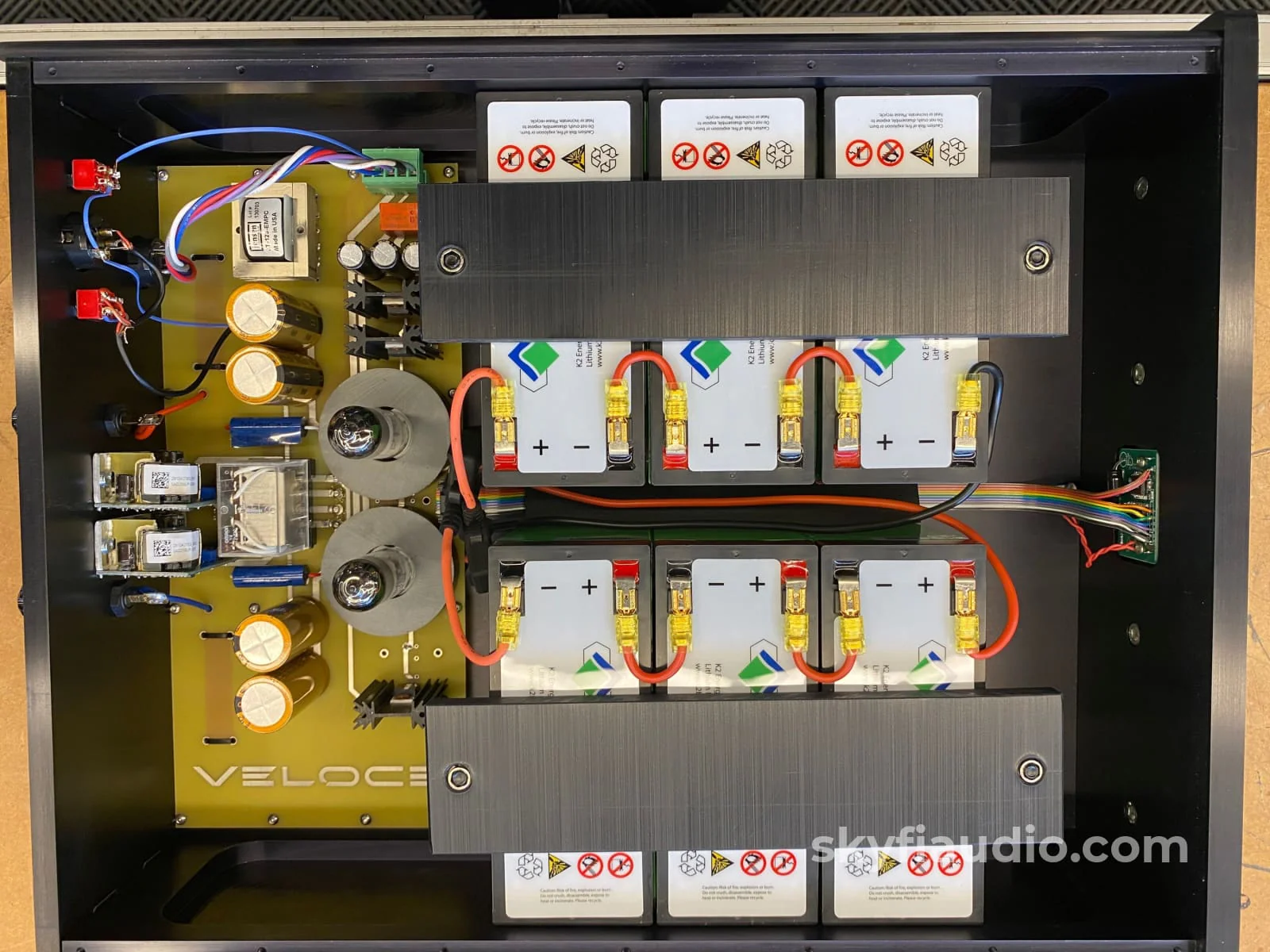 Veloce Audio - Lithio Series Saetta Hybrid Tube Monoblock Amplifiers - Rare - Image 12