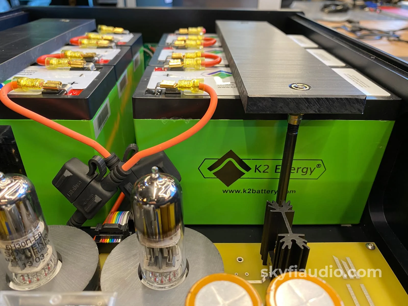 Veloce Audio - Lithio Series Saetta Hybrid Tube Monoblock Amplifiers - Rare - Image 14